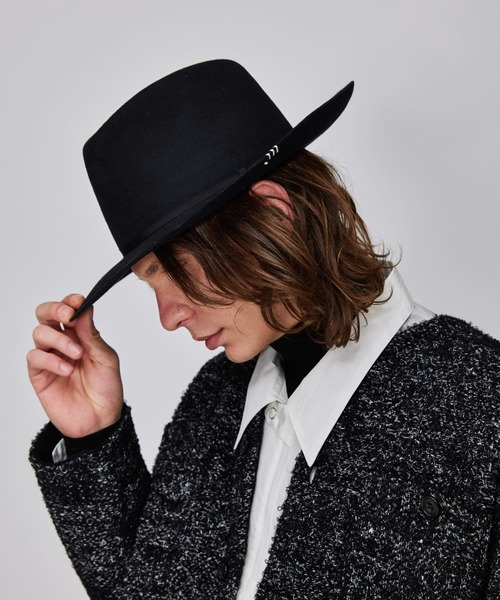 Iroquois（イロコイ）の「CENTER CREASE HAT（ハット・メンズ・ベージュ/オリーブ/ブラック・2/3）」の11枚目の写真