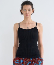 LANVIN en Bleu | ブライトリブニットキャミソール(キャミソール)