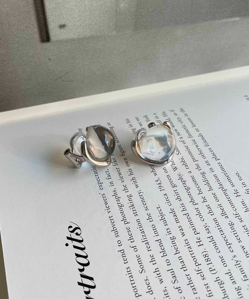 GOLDY（ゴールディ）の「〈GOLDY/ゴールディ〉クリアボールイヤリング（イヤリング・レディース・シルバー/ゴールド・FREE）」の6枚目の写真