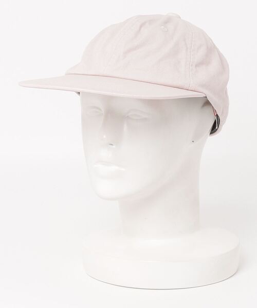 CAL O LINE（キャルオーライン）の「CAL O LINE　COTTON CAP CL231-106（キャップ・メンズ・ブラック/ライトピンク・FREE）」の6枚目の写真