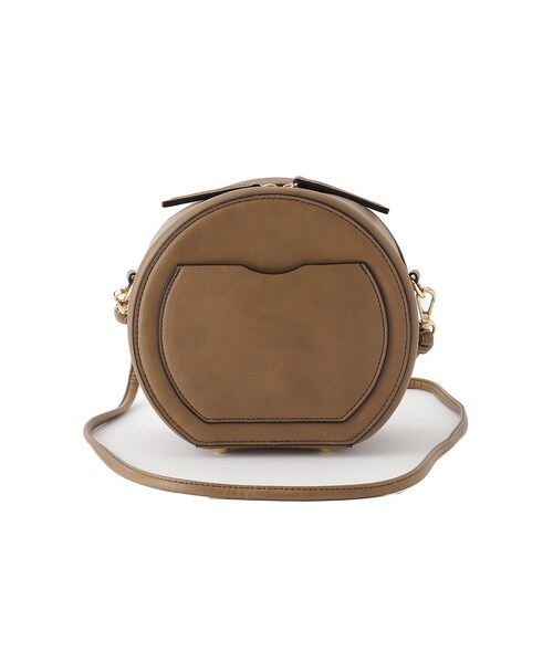 couture brooch(クチュールブローチ)の「◆配色メッシュポシェット(ショルダーバッグ・レディース・ブラウン系/ブラック・00)」の6枚目の写真