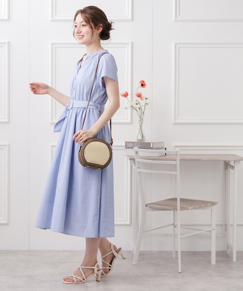 couture brooch(クチュールブローチ)の「◆配色メッシュポシェット(ショルダーバッグ・レディース・ブラウン系/ブラック・00)」の13枚目の写真