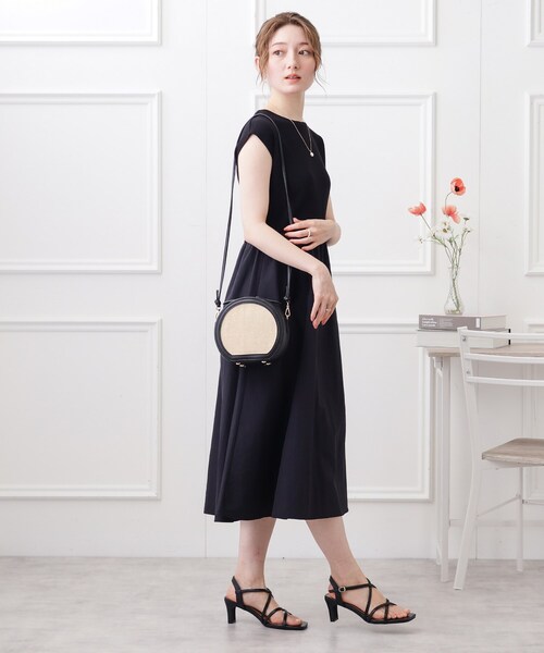 couture brooch(クチュールブローチ)の「◆配色メッシュポシェット(ショルダーバッグ・レディース・ブラウン系/ブラック・00)」の15枚目の写真