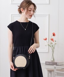 couture brooch | 配色メッシュポシェット(ショルダーバッグ)