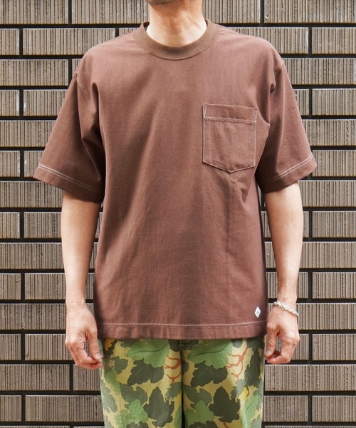 ヘビーコットン ステッチTシャツ（Tシャツ/カットソー）｜BROOKLYN OVERALL（ブルックリンオーバーオール）