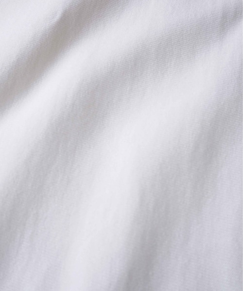 BROOKLYN OVERALL（ブルックリンオーバーオール）の「ヘビーコットン　ステッチTシャツ（Tシャツ/カットソー・メンズ・ブラウン/グレー/ブラック/ホワイト・LARGE/MEDIUM/SMALL）」の5枚目の写真