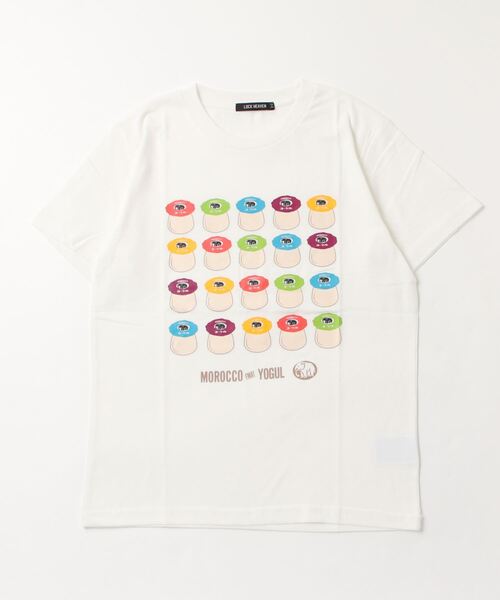 ARCADE(アーケード)の「昭和レトロ 駄菓子 飲食企業コラボ プリントTシャツ(Tシャツ/カットソー・メンズ・ブルー系/ライトイエロー系/ホワイト系2/ホワイト系1/ホワイト系3/ネイビー系/レッド系/グリーン系/イエロー系/オレンジ系・L/M/LL)」の20枚目の写真