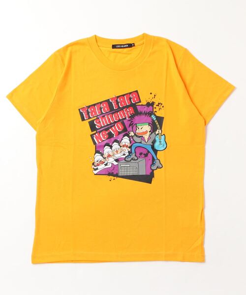 ARCADE(アーケード)の「昭和レトロ 駄菓子 飲食企業コラボ プリントTシャツ(Tシャツ/カットソー・メンズ・ブルー系/ライトイエロー系/ホワイト系2/ホワイト系1/ホワイト系3/ネイビー系/レッド系/グリーン系/イエロー系/オレンジ系・L/M/LL)」の12枚目の写真