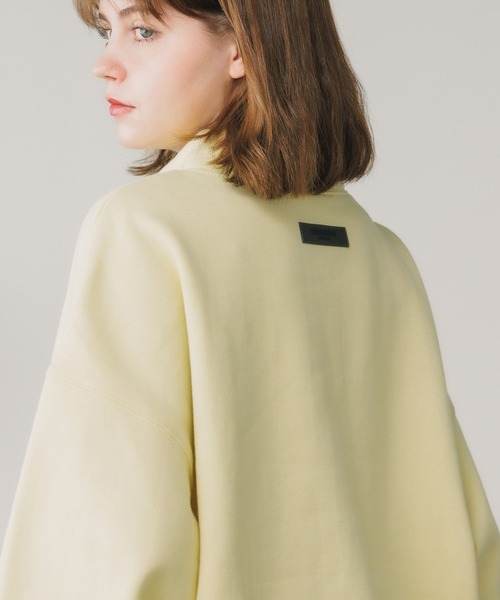 FOG ESSENTIALS(エフオージーエッセンシャルズ)の「FOG ESSENTIALS/エッセンシャルズ MOCK NECK モックネックスウェット トレーナー(スウェット・メンズ・コーラル/クリーム・L/XL/S/M)」の16枚目の写真