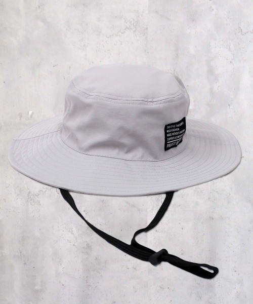 THE CASUAL（カジュアル）の「アウトドアハット（キャップ・キッズ・パープル/グレー/ネイビー/ブラック/ベージュ/グリーン・54/56）」の3枚目の写真