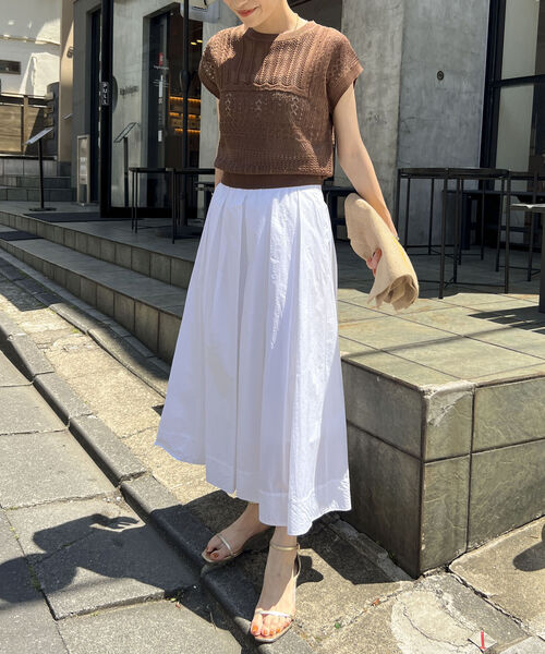 新品【NOLLY'S sophi】リブクルーネック薄手ニット 定価12650円 NOLLEY'S Sophi（ノーリーズソフィ）の「《手洗い可能