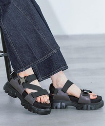 PAGEBOY | ベルトボリュームスポサン(サンダル)