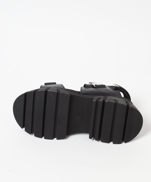 PAGEBOY（ページボーイ）の「ベルトボリュームスポサン（サンダル・レディース・ホワイト/ブラック/チャコールグレー・SMALL/MEDIUM/LARGE）」の14枚目の写真