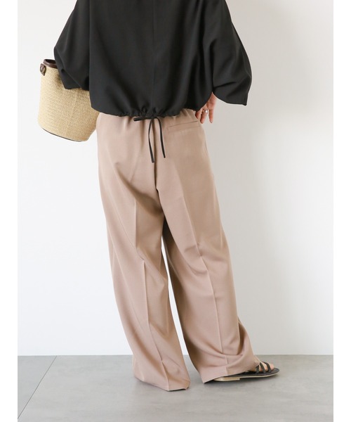 ehka sopo(エヘカソポ)の「ワイドグルカパンツ(その他パンツ・レディース・グリーン/モカ/ブラック・F)」の17枚目の写真