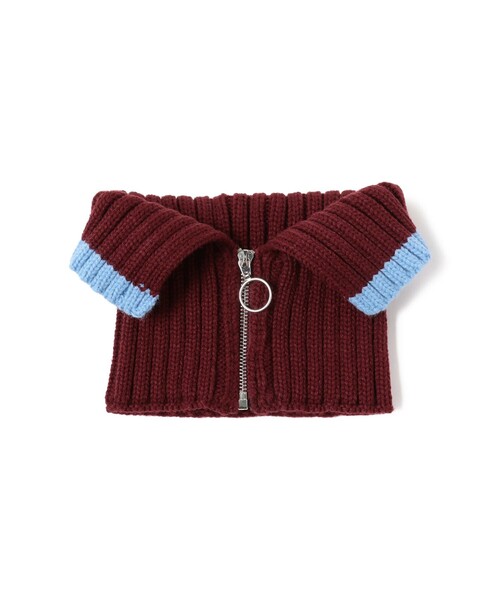 Ray BEAMS（レイビームス）の「Ray BEAMS / ネックウォーマー（ネックウォーマー/スヌード・レディース・ワイン/チャコールグレー・ONE SIZE）」の12枚目の写真