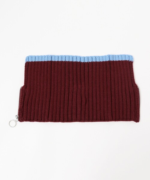 Ray BEAMS（レイビームス）の「Ray BEAMS / ネックウォーマー（ネックウォーマー/スヌード・レディース・ワイン/チャコールグレー・ONE SIZE）」の18枚目の写真