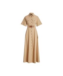 [Ralph Lauren] エレガント バックル ワンショルダー ドレス LAUREN RALPH LAUREN（ローレン ラルフ ローレン）の「バックル