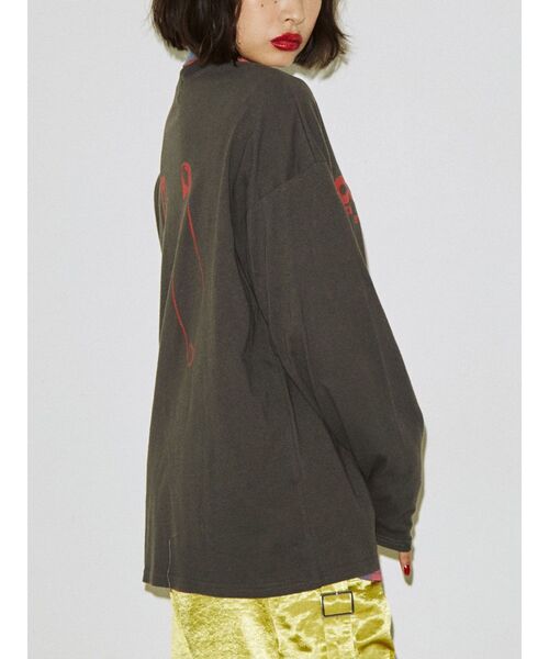 jouetie(ジュエティ)の「シンプルロゴロンT(Tシャツ/カットソー・レディース・ブラック/パープル/アイボリー・MEDIUM)」の17枚目の写真