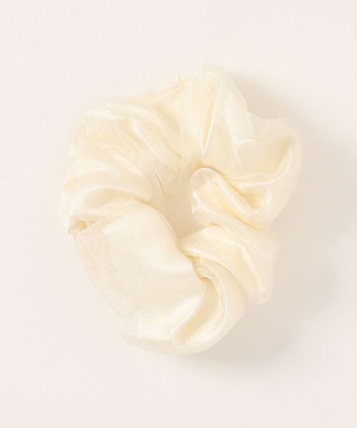 LINFA　（リンファ）の「【Peony/ピオニー】/シンプルカラーシュシュ（ヘアゴム・レディース・アイボリー/ブラック/ブラック系その他/ベージュ/ホワイト・FREE）」の17枚目の写真