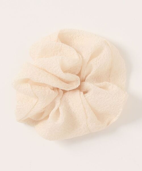 LINFA　（リンファ）の「【Peony/ピオニー】/シンプルカラーシュシュ（ヘアゴム・レディース・アイボリー/ブラック/ブラック系その他/ベージュ/ホワイト・FREE）」の18枚目の写真