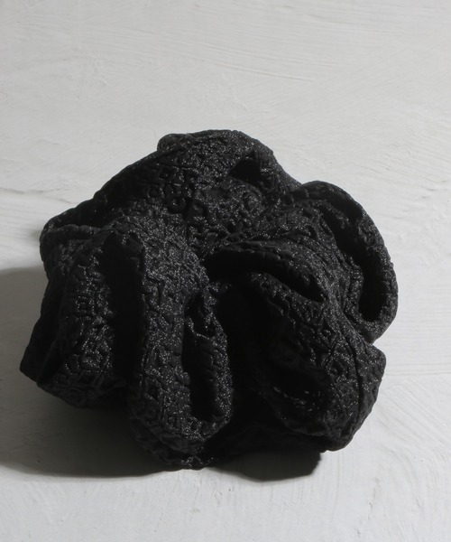 LINFA　（リンファ）の「【Peony/ピオニー】/シンプルカラーシュシュ（ヘアゴム・レディース・アイボリー/ブラック/ブラック系その他/ベージュ/ホワイト・FREE）」の11枚目の写真