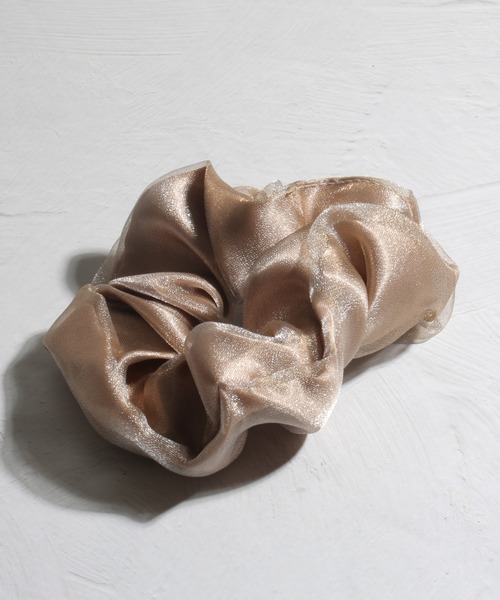 LINFA　（リンファ）の「【Peony/ピオニー】/シンプルカラーシュシュ（ヘアゴム・レディース・アイボリー/ブラック/ブラック系その他/ベージュ/ホワイト・FREE）」の14枚目の写真