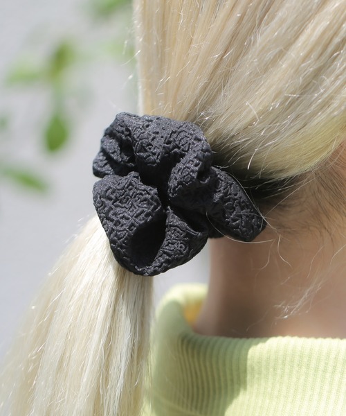 LINFA　（リンファ）の「【Peony/ピオニー】/シンプルカラーシュシュ（ヘアゴム・レディース・アイボリー/ブラック/ブラック系その他/ベージュ/ホワイト・FREE）」の15枚目の写真