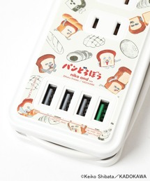 niko and... - パンどろぼう　AC &amp;  USB TAP niko and（ニコアンド）の「【パンどろぼう】コラボ USB付き
