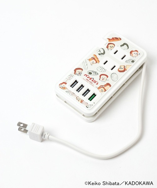 niko and... - パンどろぼう　AC &  USB TAP niko and（ニコアンド）の「【パンどろぼう】コラボ USB付き