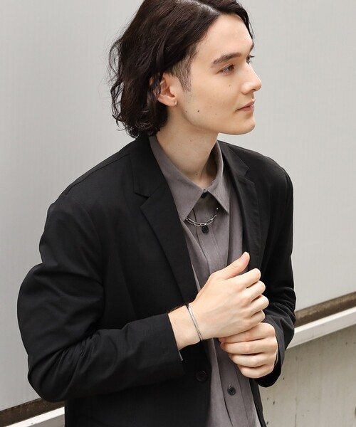 THE SHOP TK （ザ ショップ ティーケー ）の「◆【ヒルナンデス！で紹介】オーバルチェーンネックレス（ネックレス・メンズ・シルバー・00）」の3枚目の写真