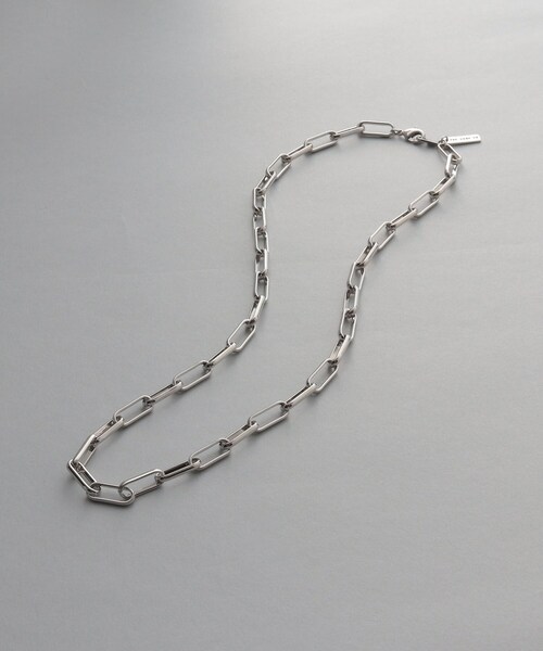 THE SHOP TK （ザ ショップ ティーケー ）の「◆【ヒルナンデス！で紹介】オーバルチェーンネックレス（ネックレス・メンズ・シルバー・00）」の6枚目の写真