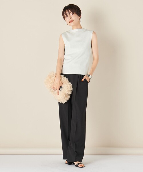 「NOLLEY'S」 ノースリーブニット 38 チャコールグレー レディース v_E00GRX_01.jpg?$500$
