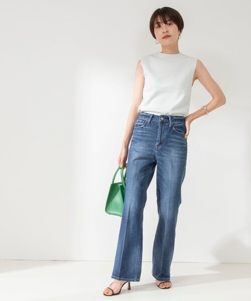 NOLLEY’S（ノーリーズ）の「《手洗い可能》ラメ総針ノースリーブプルオーバーニット（ニット/セーター・レディース・シルバー/ミント/ブラック・38）」の17枚目の写真