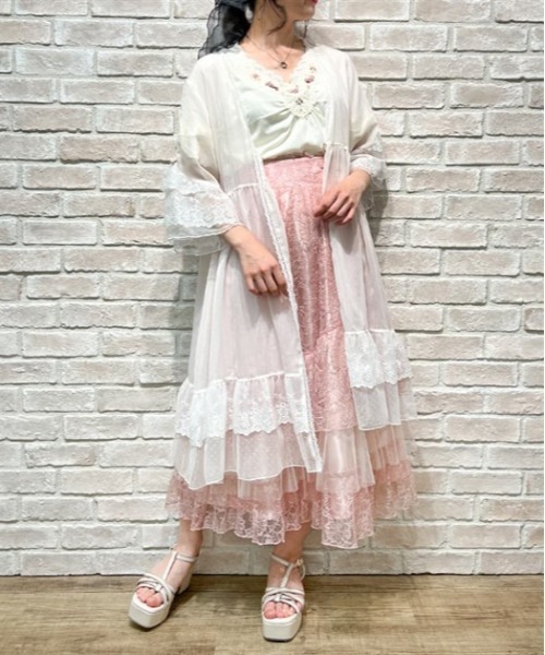 リュクスレースガウン[品番：IGAW0003583]｜axes femme