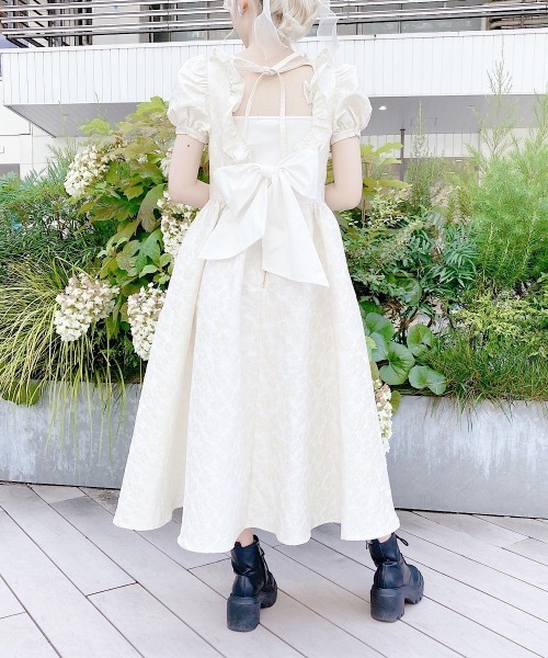 PAIN（ペイン）の「カップイン バックリボンキャミトップス（Tシャツ/カットソー・レディース・ブラック/ホワイト/ブルー・FREE）」の7枚目の写真