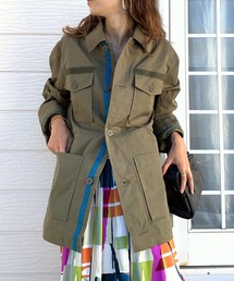 Q | ミリタリーブルゾン(ミリタリージャケット)