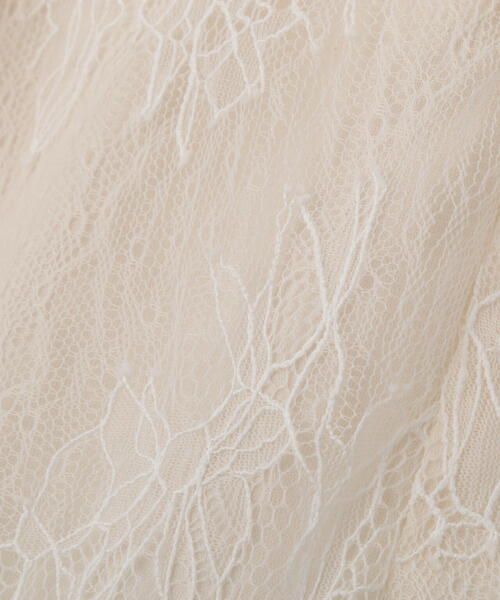 PROPORTION BODY DRESSING（プロポーションボディドレッシング）の「ラッフルレースブラウス / 1213210900（シャツ/ブラウス・レディース・ピンク/ホワイト系その他/ブラック・MEDIUM/SMALL）」の15枚目の写真