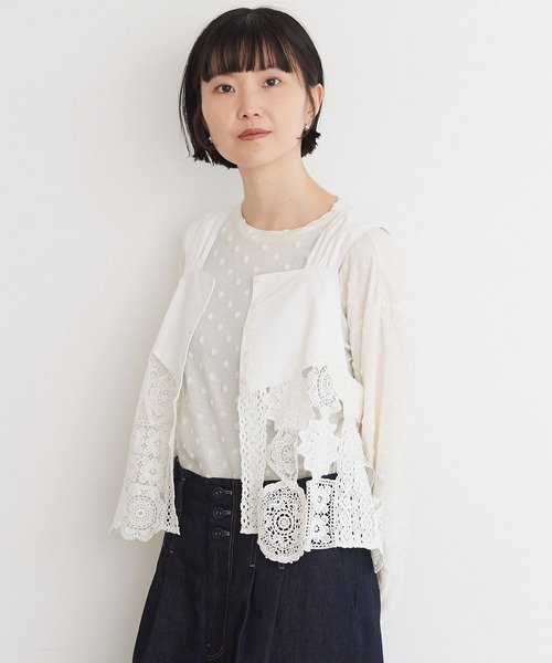 l'atelier du savon（アトリエドサボン）の「レースコースターのパッチ