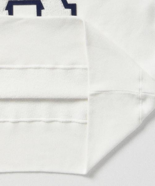 BEAMS BOY（ビームスボーイ）の「BEAMS BOY / スウェット レタード クルー 15FW（スウェット・レディース・ホワイト/チャコールグレー/ブルー・ONE SIZE）」の16枚目の写真