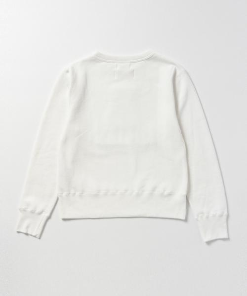 BEAMS BOY（ビームスボーイ）の「BEAMS BOY / スウェット レタード クルー 15FW（スウェット・レディース・ホワイト/チャコールグレー/ブルー・ONE SIZE）」の17枚目の写真