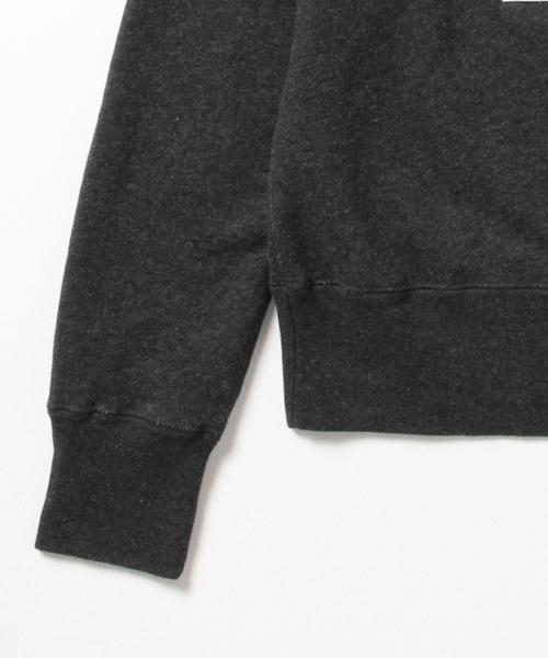 BEAMS BOY（ビームスボーイ）の「BEAMS BOY / スウェット レタード クルー 15FW（スウェット・レディース・ホワイト/チャコールグレー/ブルー・ONE SIZE）」の7枚目の写真