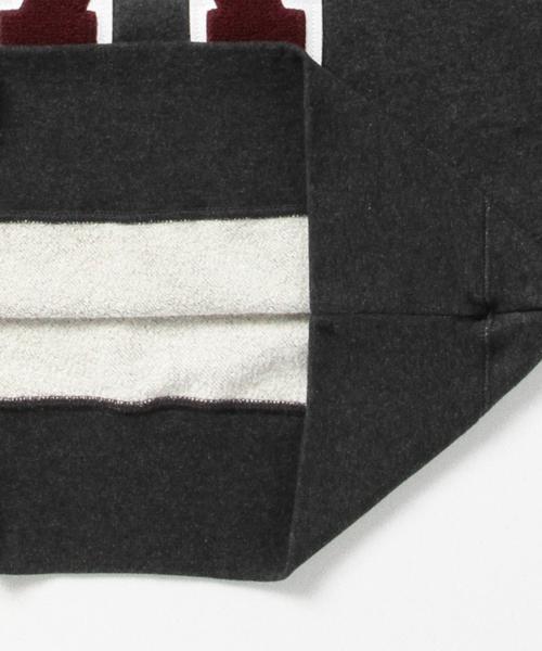 BEAMS BOY（ビームスボーイ）の「BEAMS BOY / スウェット レタード クルー 15FW（スウェット・レディース・ホワイト/チャコールグレー/ブルー・ONE SIZE）」の8枚目の写真