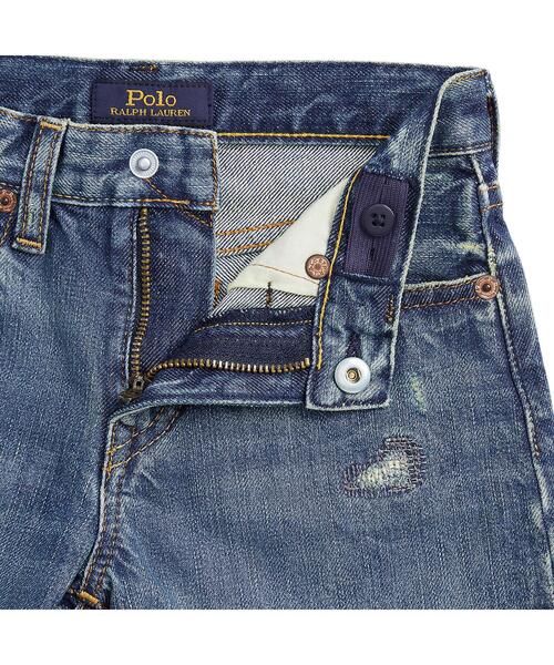 POLO RALPH LAUREN CHILDRENSWEAR(ポロ ラルフ ローレン チルドレンズウェア)の「Lynwood リラックスド ディストレスト ジーンズ(デニムパンツ・キッズ・ブルー・7/4/3/6)」の3枚目の写真