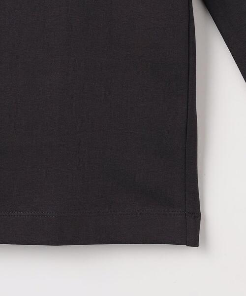 green label relaxing（グリーンレーベルリラクシング）の「スパニッシュピマ ミックス クルーネック 長袖 カットソー（Tシャツ/カットソー・メンズ・グレー/ホワイト/ダークグレー・M/XL/S/XXL/L）」の12枚目の写真