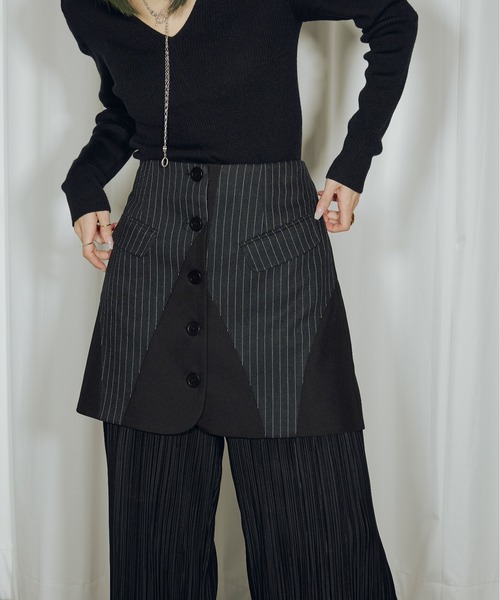 ベルト付きアシンメトリースカート｜ファッション通販のSTRIPE CLUB