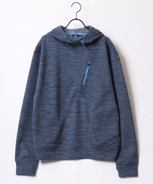 TULTEX(タルテックス)の「TULTEX/タルテックス アクティブパーカー/吸水速乾/UVカット/リフレクター(パーカー・メンズ・ネイビー/グレー/レッド/チャコール・LL/L/3L/M)」の7枚目の写真