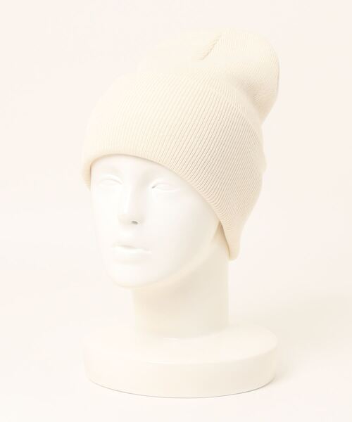 RIVER UP（リバーアップ）の「★RIVER UP★ ACRYLIC PLAIN WATCH CAP（ニットキャップ/ビーニー・レディース・ブラック/ダークグリーン/マスタード/オフホワイト・FREE）」の2枚目の写真