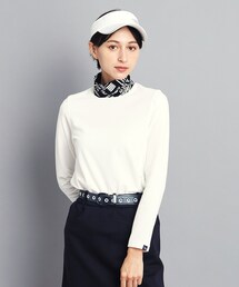 adabat | ◆コーデュロイ素材 モックネック 長袖プルオーバー(Tシャツ/カットソー)