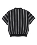トップス keboz JACQUARD STRIPE KNIT POLO supreme keboz JACQUARD STRIPE KNIT POLO
