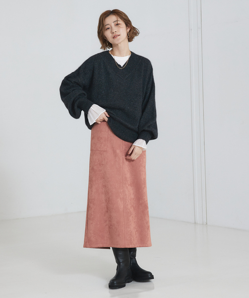 abahouse mavie（アバハウスマヴィ）の「シアーコンビ・レイヤードインナー（Tシャツ/カットソー・レディース・ブラック/ブラック系その他/ホワイト系その他/ベージュ/ホワイト・フリー）」の14枚目の写真